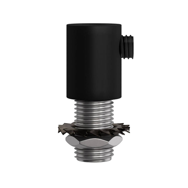 Válcová kovová kabelová průchodka M10x1, průměr 1,3 cm, 2 ks