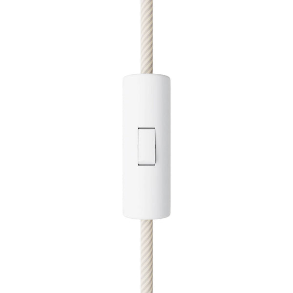Jednopólový kolébkový vypínač 250V, ⌀ 25 mm, 75 W