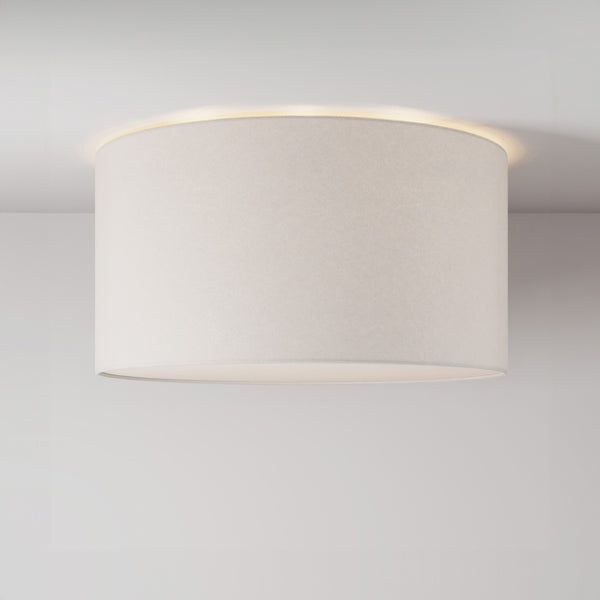 Stropní lampa z látky, průměr 48 cm, E27, vyrobeno v Itálii
