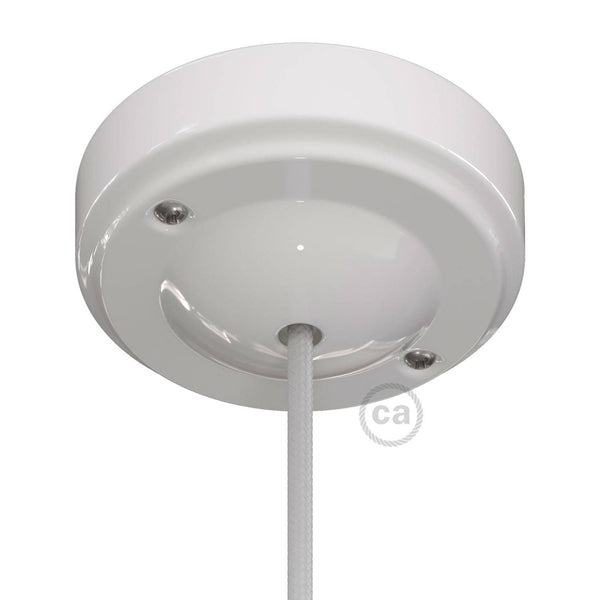 Porcelánový minimalistický stropní baldachýn průměr 100 mm