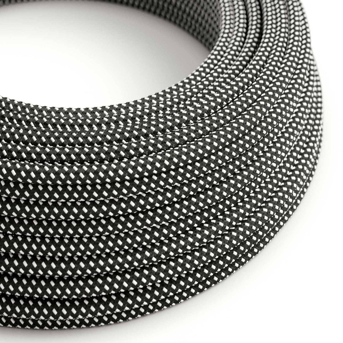Hedvábný textilní elektrický kabel RT41 "Stars" 2x0,75 mm, flexibilní s dvojí izolací