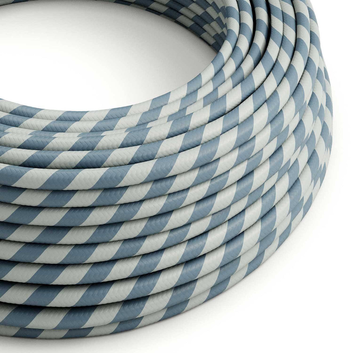 Textilní elektrický HD kabel Vertigo ERM40 - modrý, průměr 6,2 mm, 2x0,75 mm²