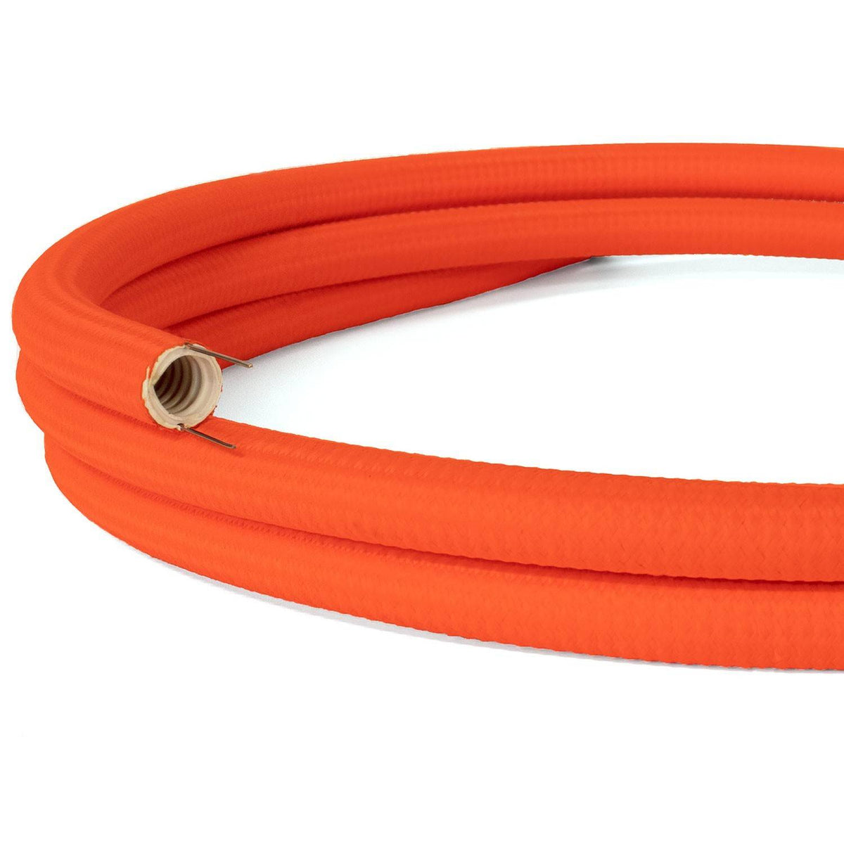Creative-Tube - ohebná trubice neonově oranžová, průměr 20 mm, odolnost vůči tlaku >750N