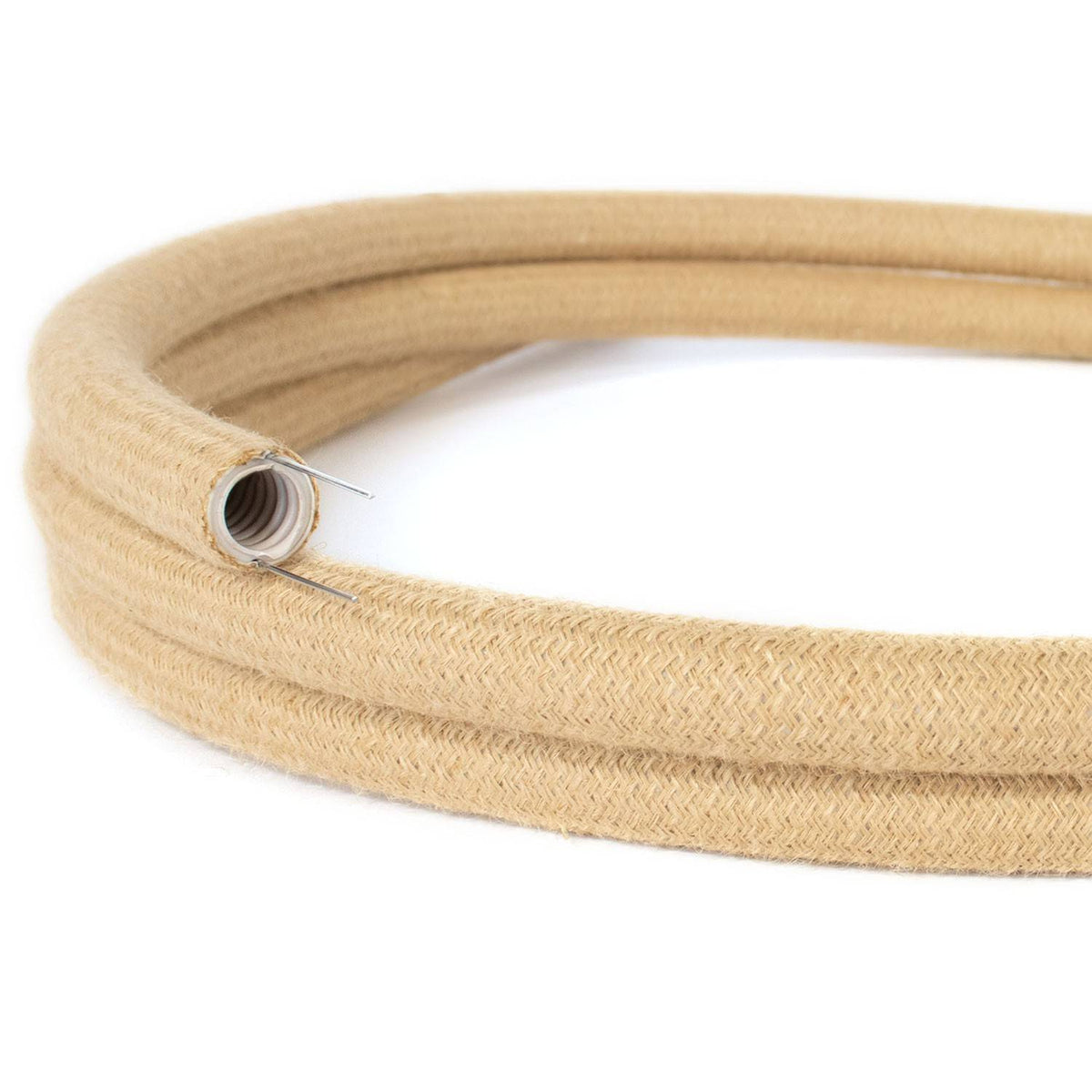 Creative-Tube - ohebná trubice potažená jutou RN06, průměr 20 mm, odolnost vůči tlaku >750N