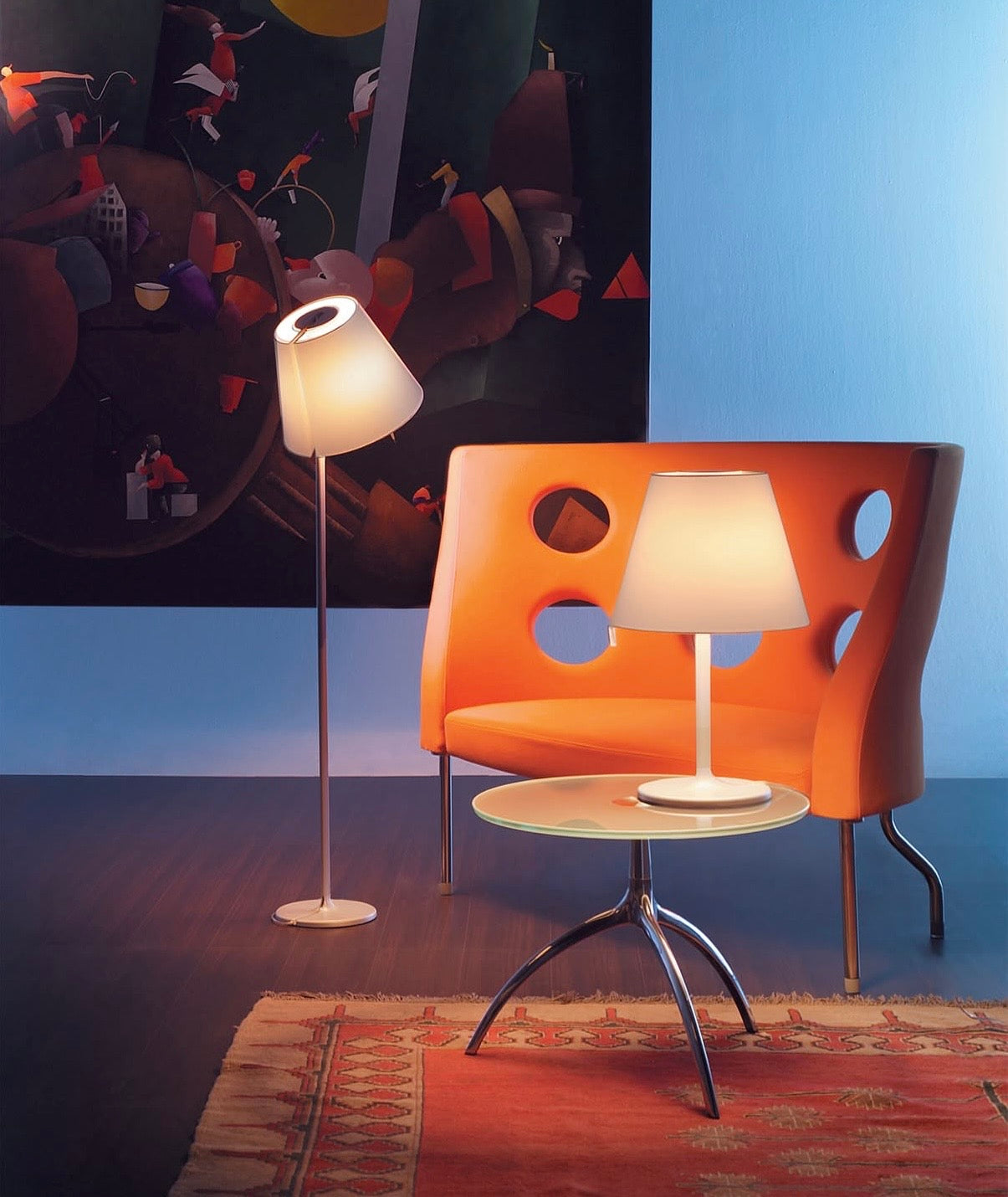 Melampo terra Artemide - stojací lampa
