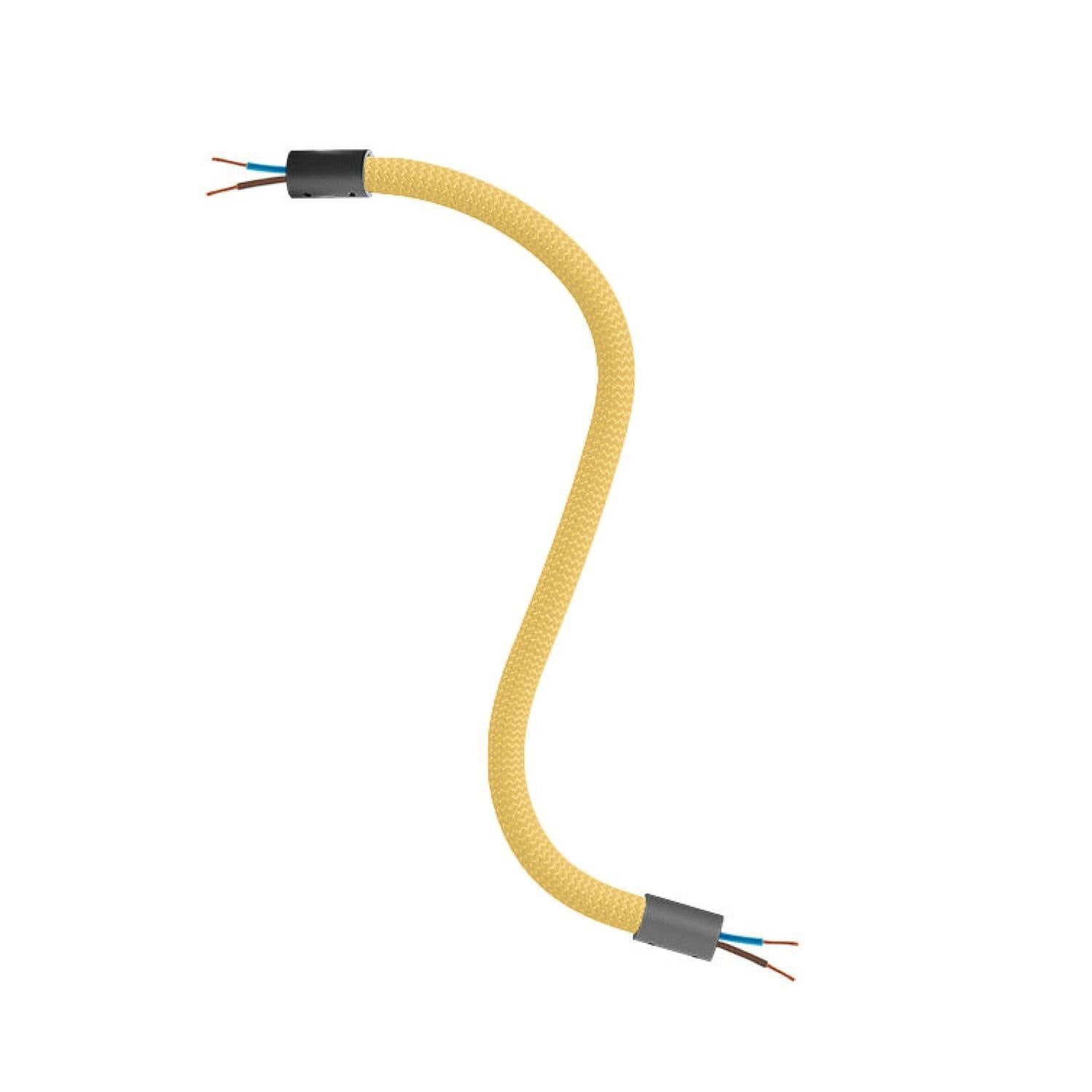 Creative Flex - ohebná trubice 10 mm, délka 60 cm, hořčicová RM79 s kovovými koncovkami