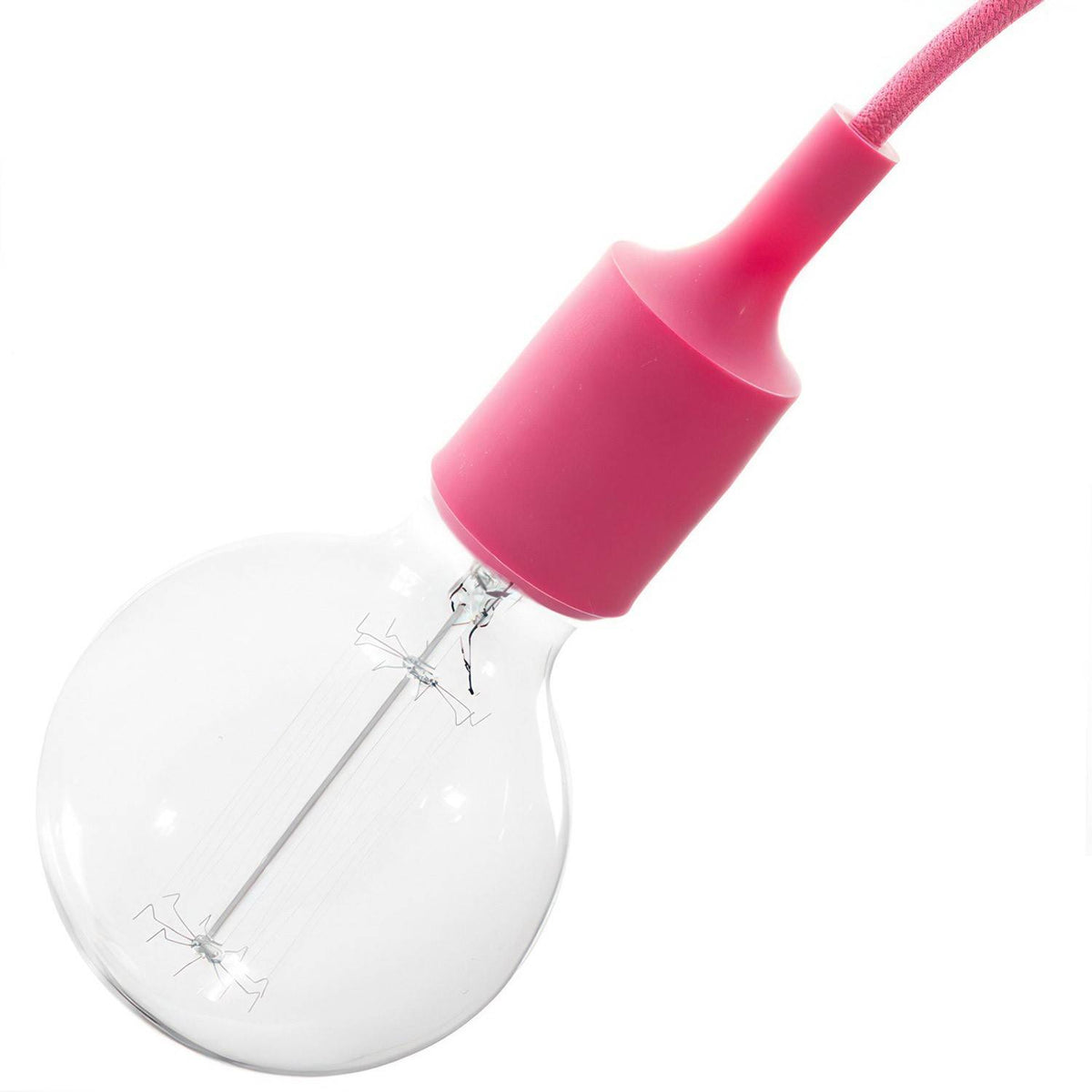 Silikonová objímka E27, odolná do 230°C, průměr 47 mm