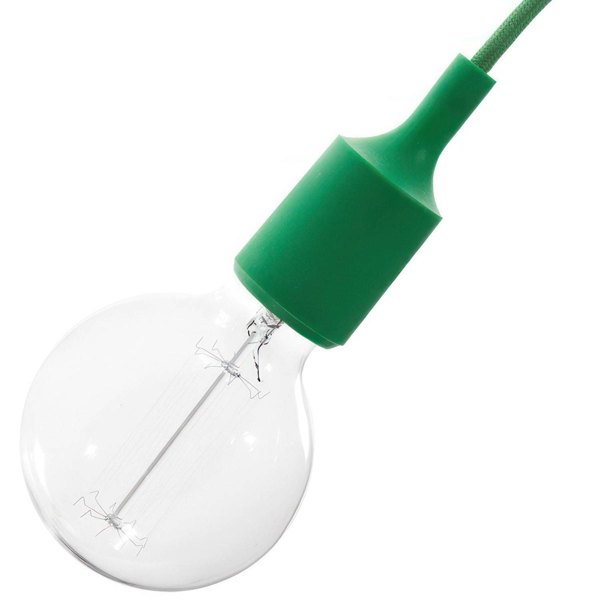 Silikonová objímka E27, odolná do 230°C, průměr 47 mm