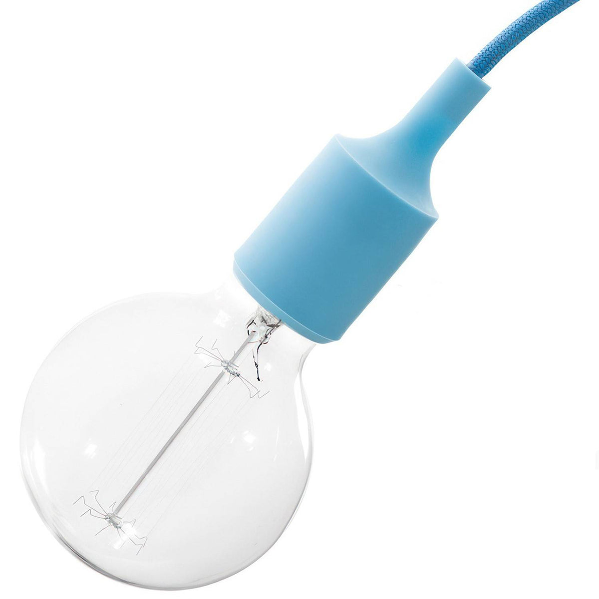 Silikonová objímka E27, odolná do 230°C, průměr 47 mm
