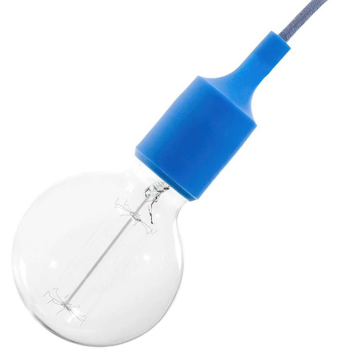 Silikonová objímka E27, odolná do 230°C, průměr 47 mm