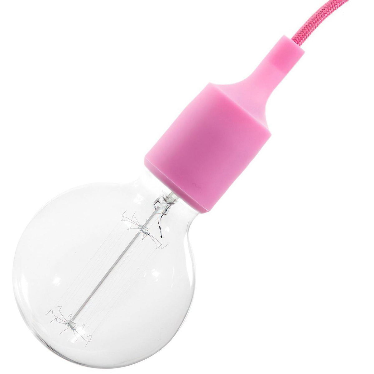 Silikonová objímka E27, odolná do 230°C, průměr 47 mm