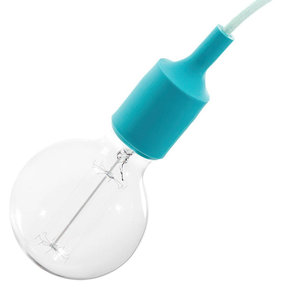 Silikonová objímka E27, odolná do 230°C, průměr 47 mm