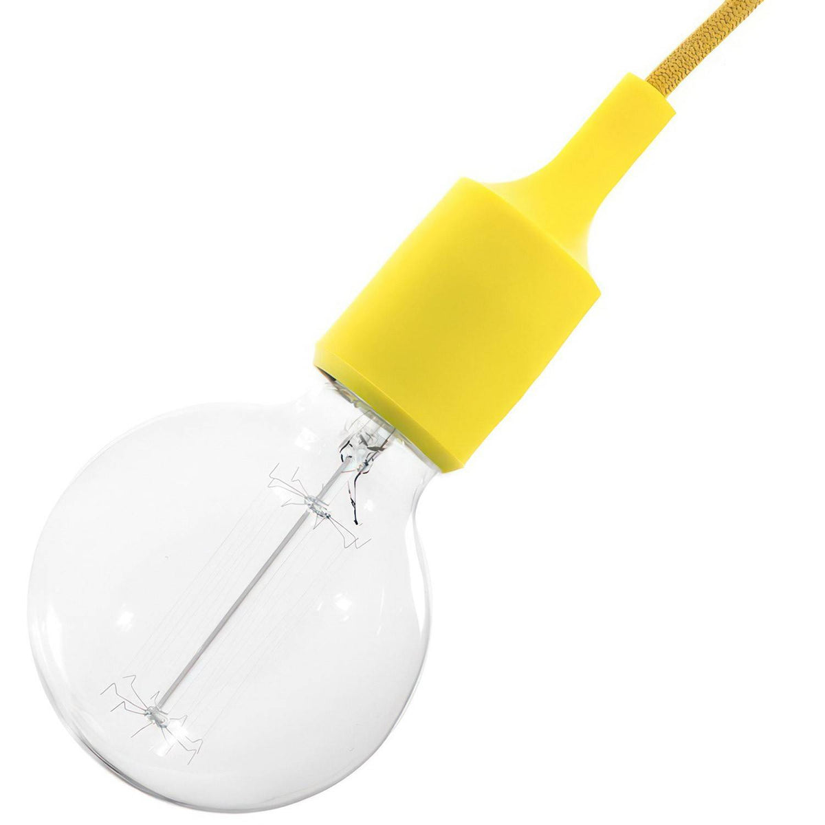 Silikonová objímka E27, odolná do 230°C, průměr 47 mm