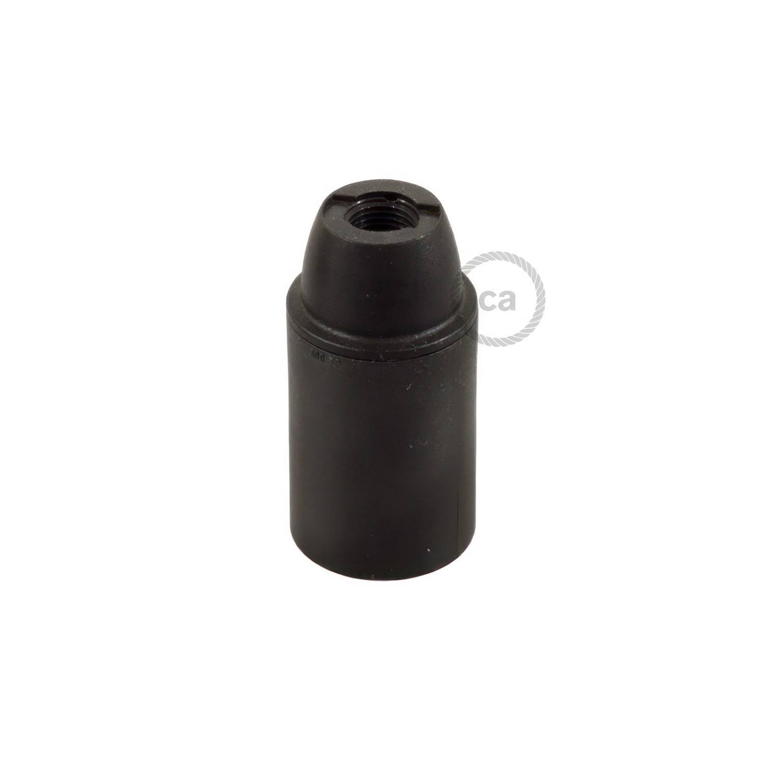 Hladká objímka E14 z termoplastu, průměr 27 mm, jmenovité napětí 250 V