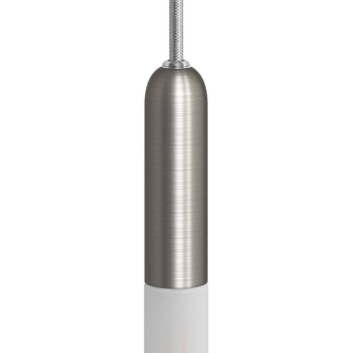P-Light E14 objímka s kovovou krytkou, průměr 29 mm, délka 98 mm