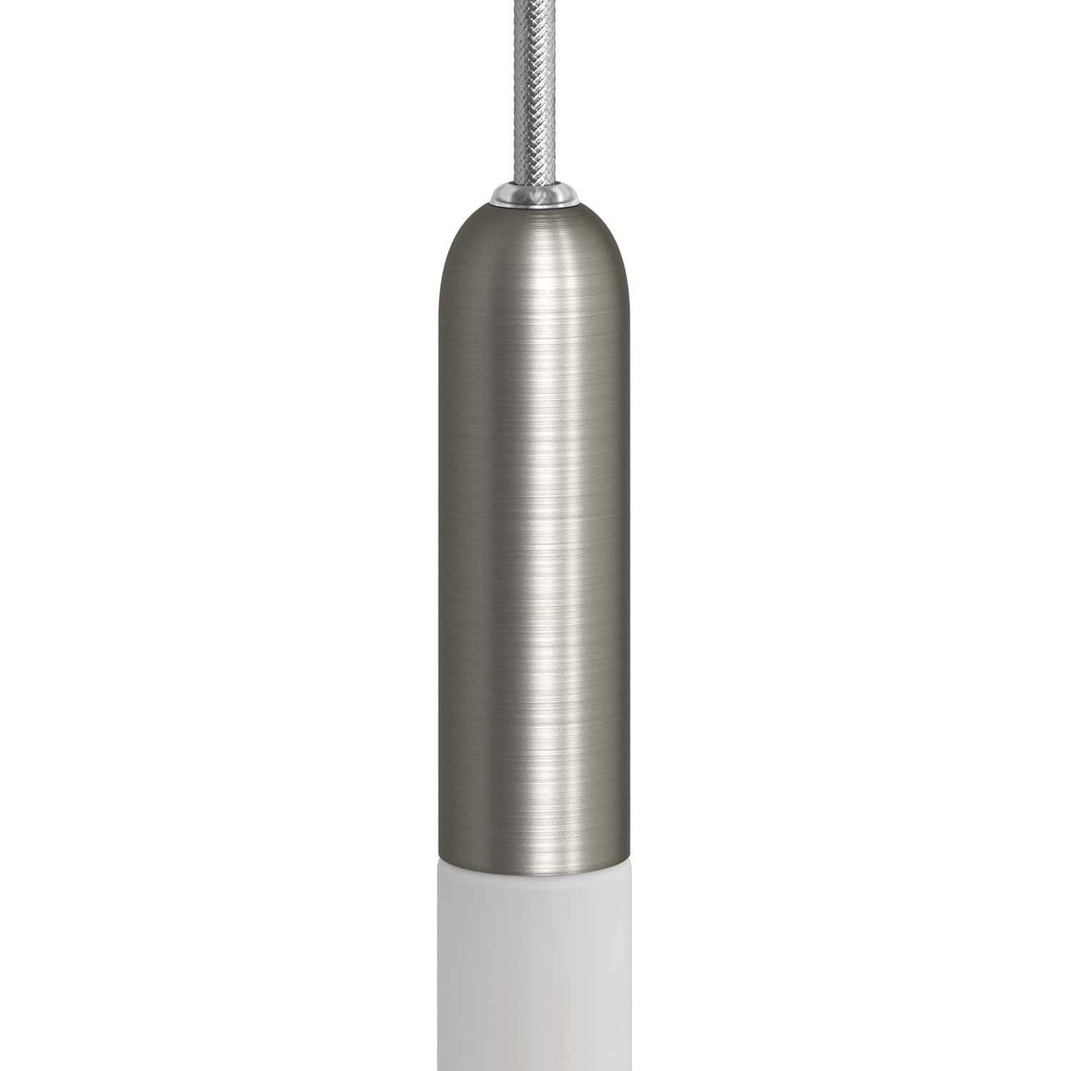 P-Light E14 objímka s kovovou krytkou, průměr 29 mm, délka 98 mm