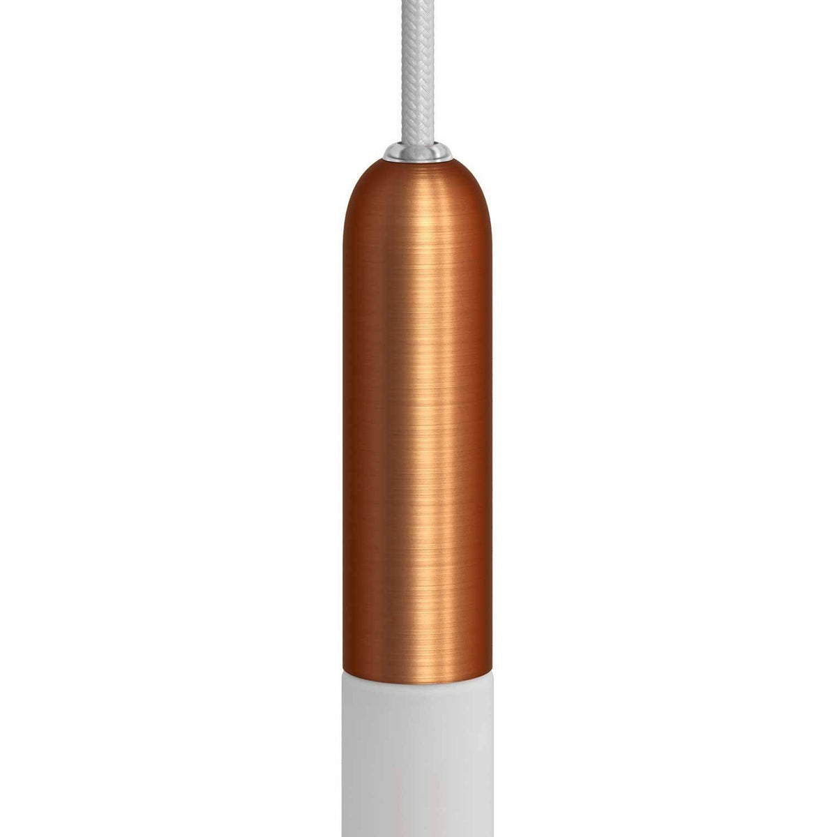 P-Light E14 objímka s kovovou krytkou, průměr 29 mm, délka 98 mm