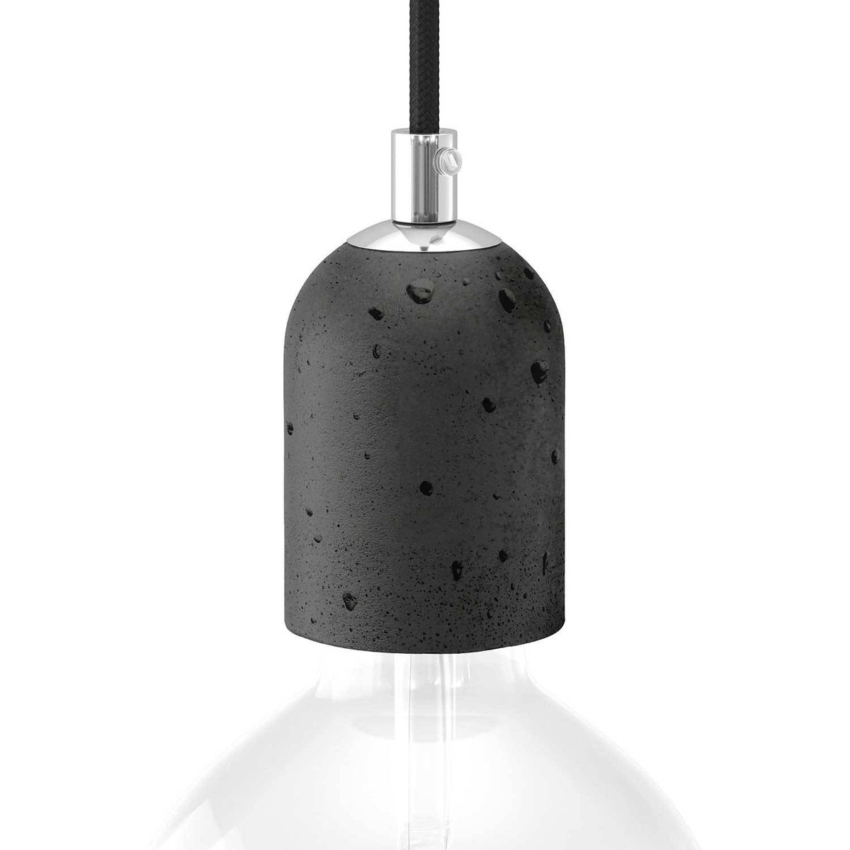 Betonová objímka E27 s průměrem 60 mm a výškou 90 mm