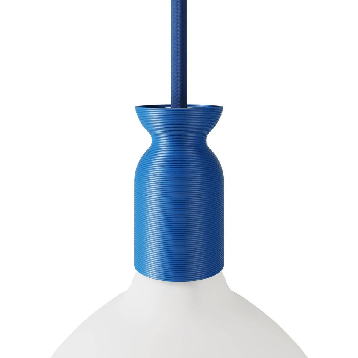 3D tištěná objímka E27 z 100% recyklovaného PLA, ⌀ 41 mm, 71 mm