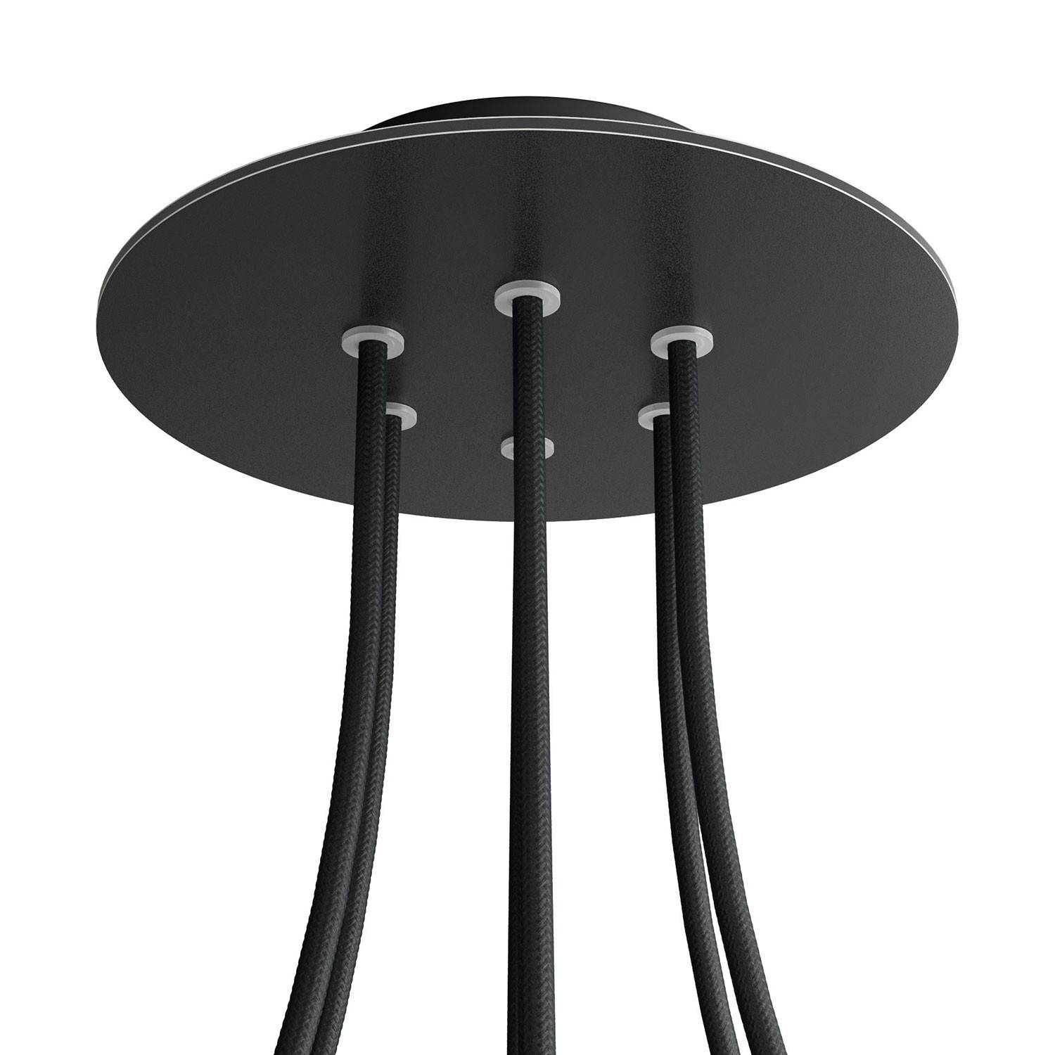 Kruhový stropní baldachýn Rose-One System, průměr 200 mm, kovový