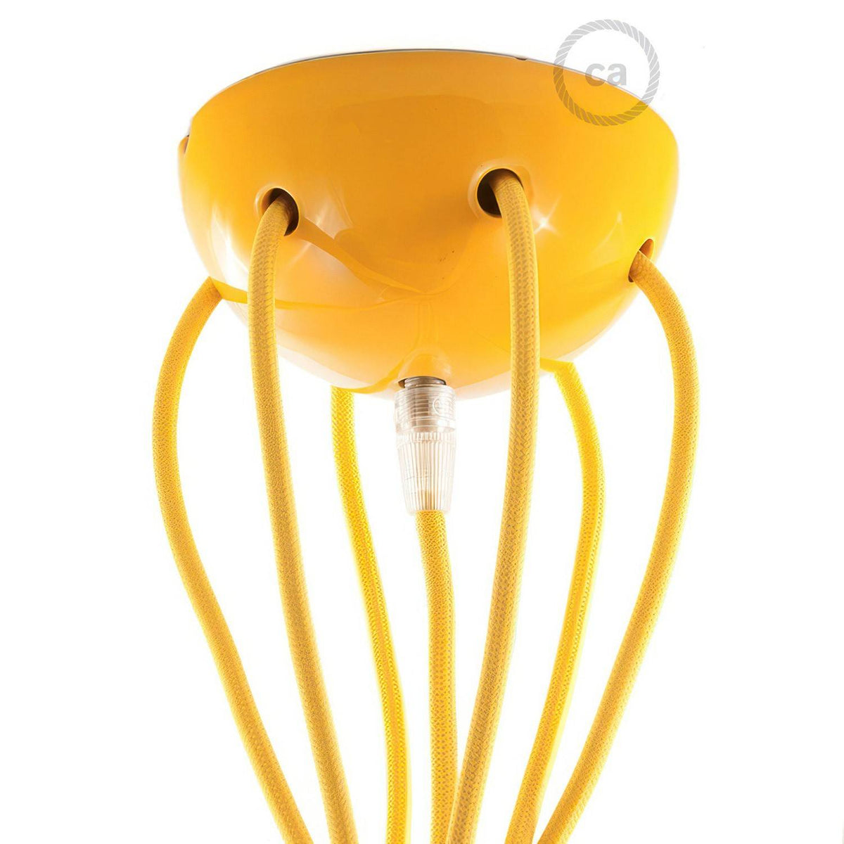 Keramický stropní baldachýn Ø 130 mm se 7 otvory