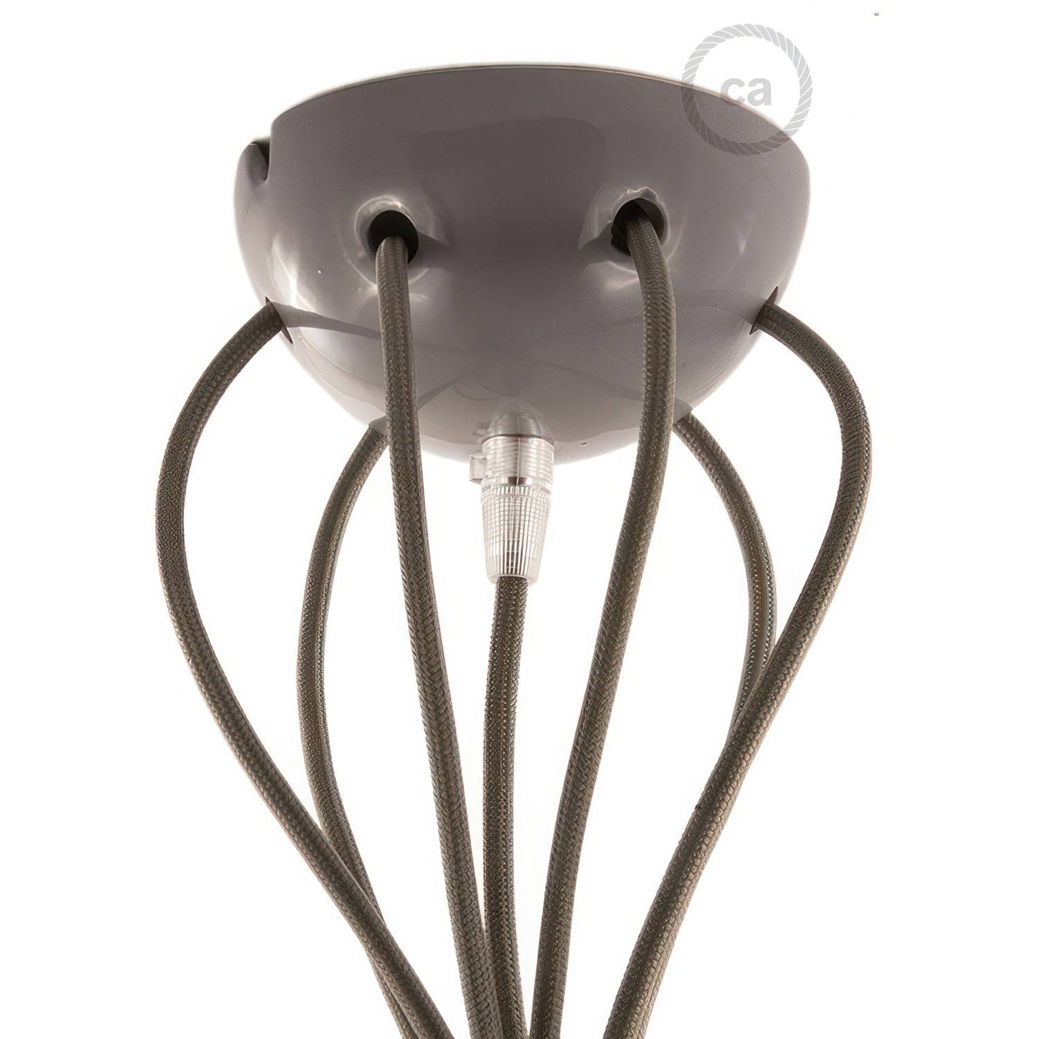 Keramický stropní baldachýn Ø 130 mm se 7 otvory