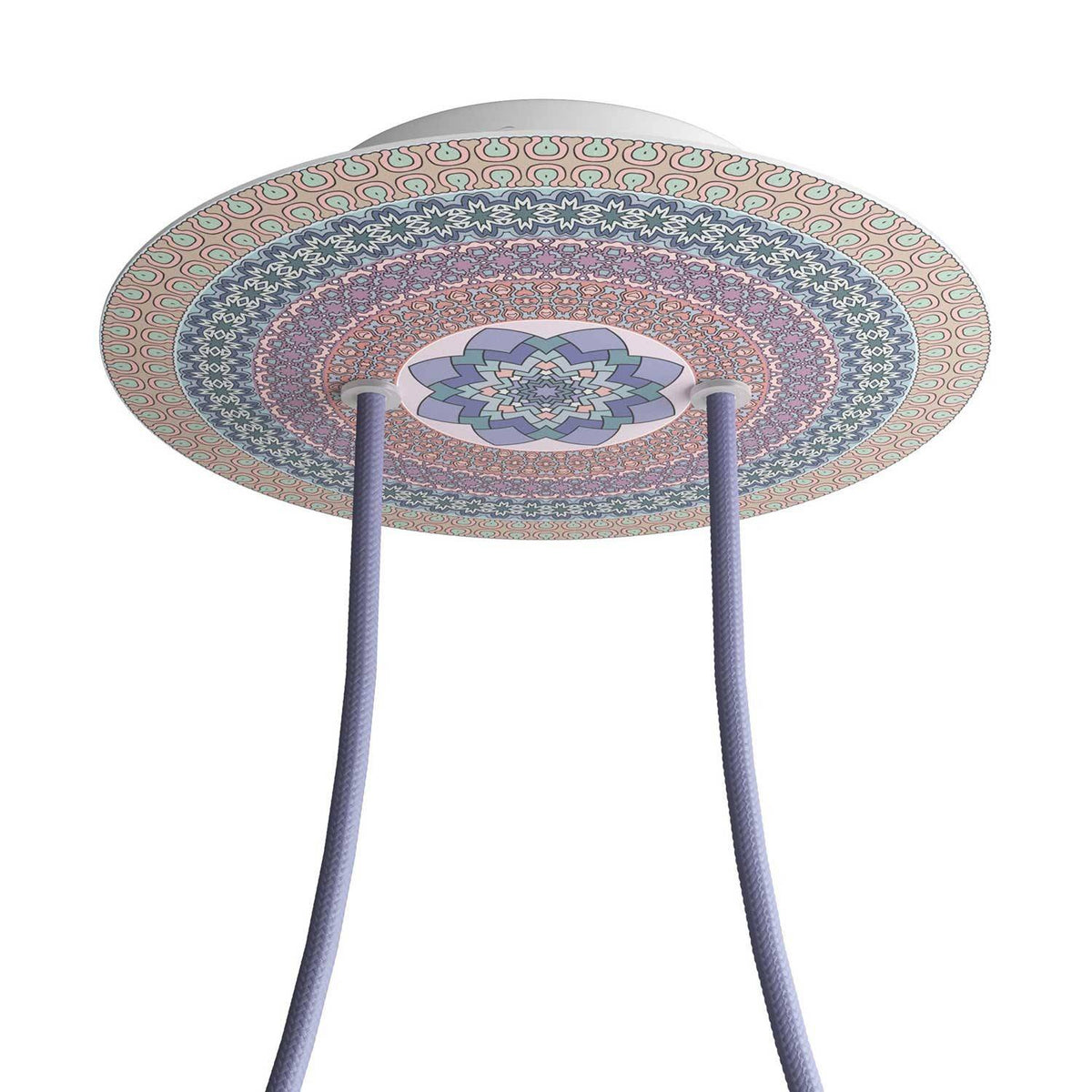 Kruhový stropní baldachýn Rose-One System, průměr 200 mm, kovový