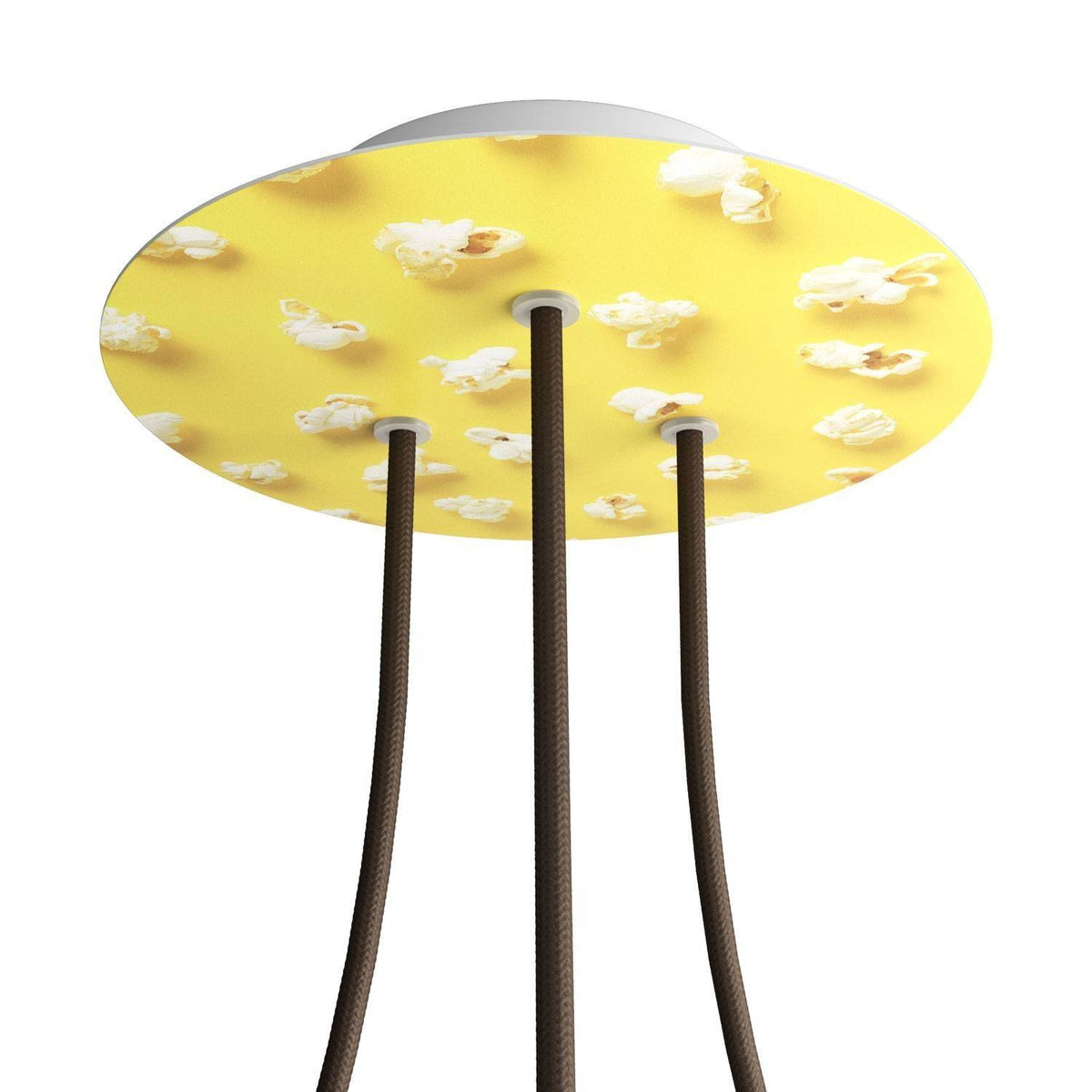 Kruhový stropní baldachýn Rose-One System - průměr 200 mm, kovový materiál