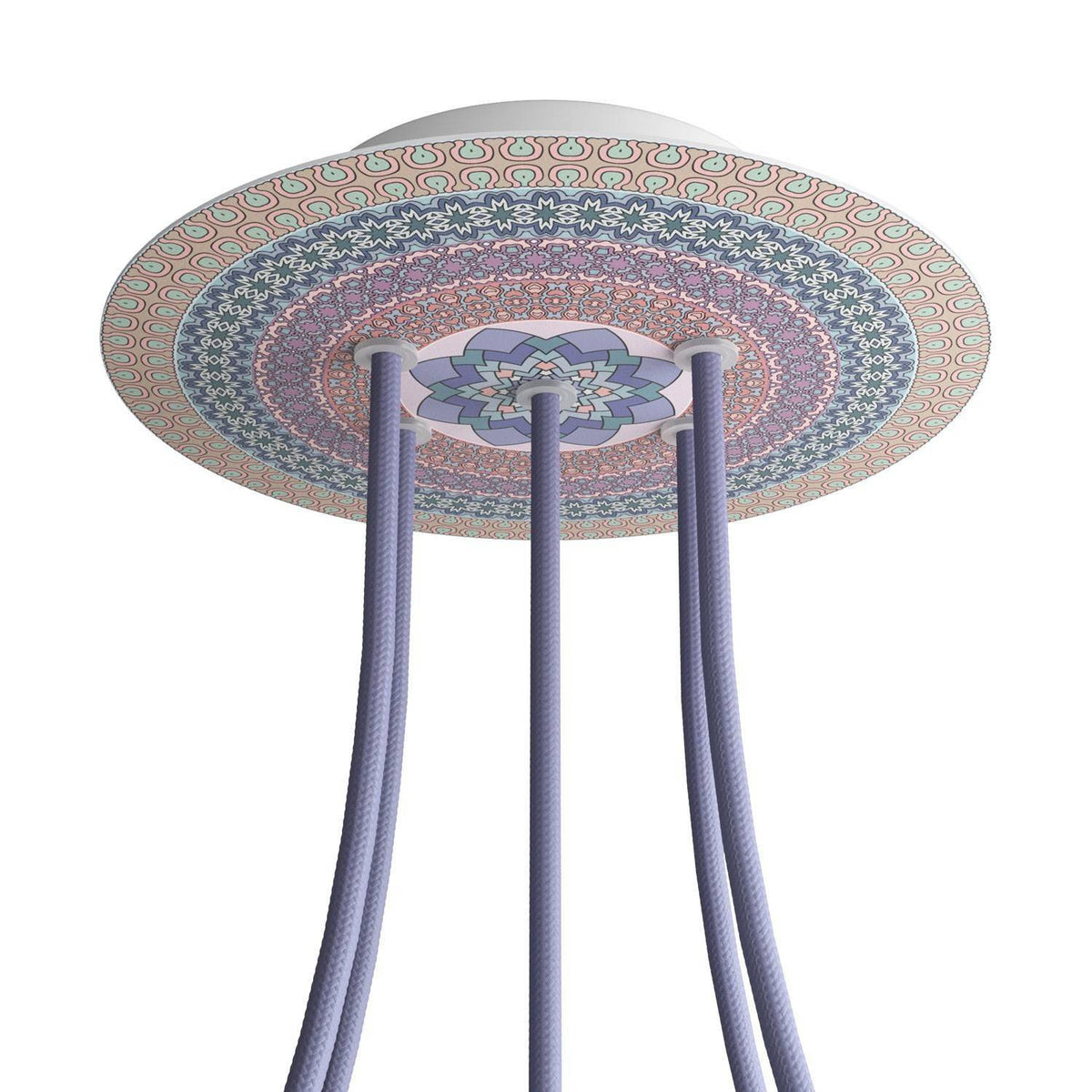 Kruhový stropní baldachýn Rose-One System - průměr 200 mm, kovový