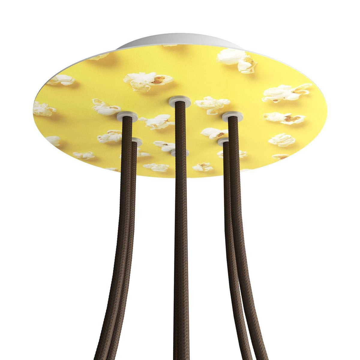 Kruhový stropní baldachýn Rose-One System - průměr 200 mm, kovový materiál