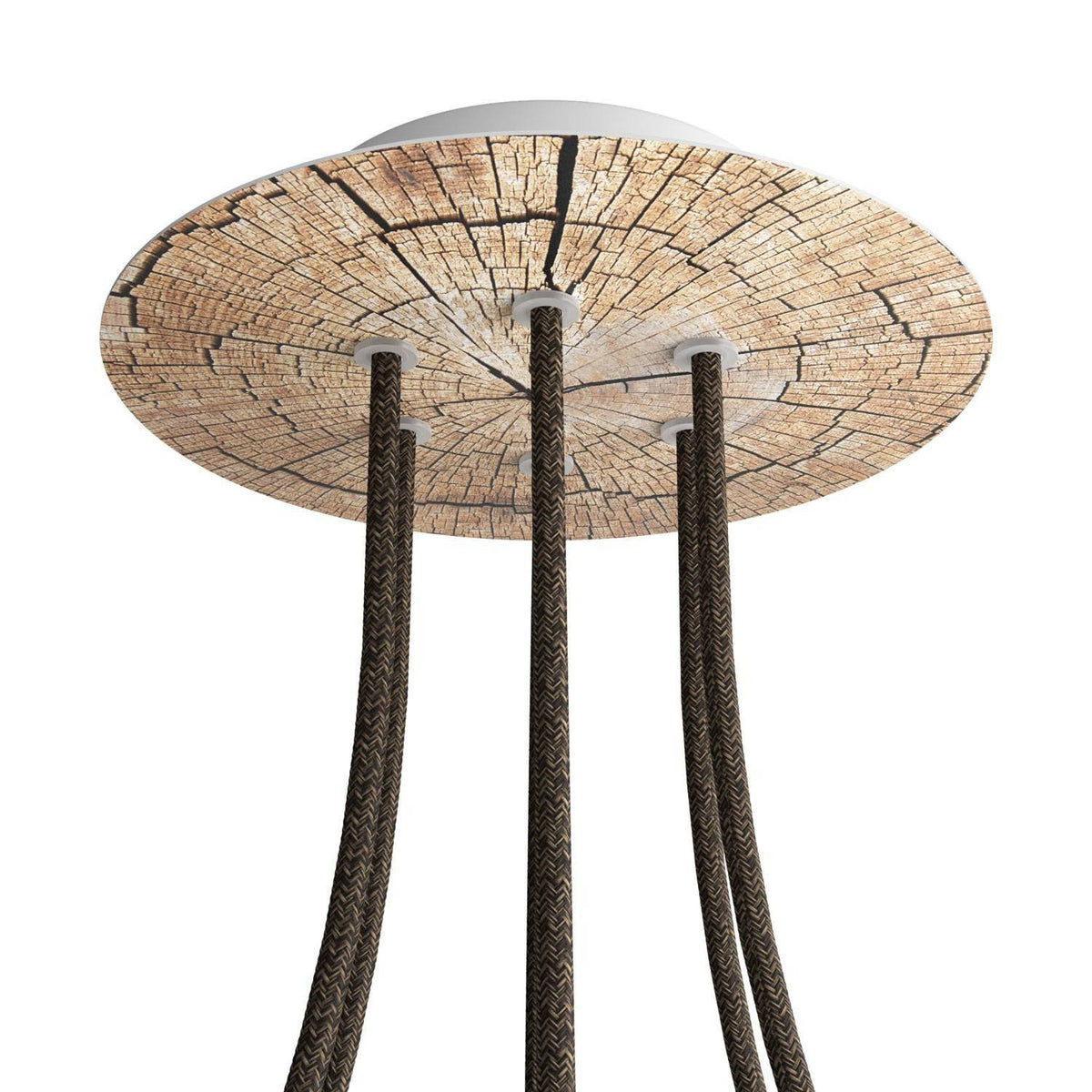 Kruhový stropní baldachýn Rose-One System - průměr 200 mm, kovový materiál
