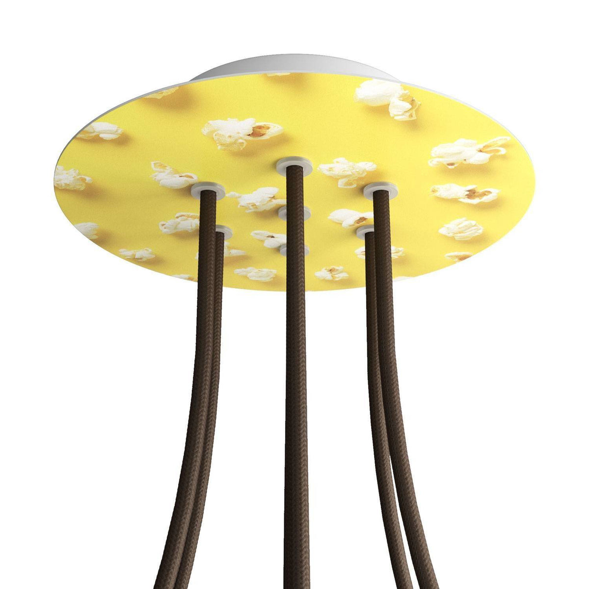 Kruhový stropní baldachýn Rose-One System - průměr 200 mm, kovový materiál