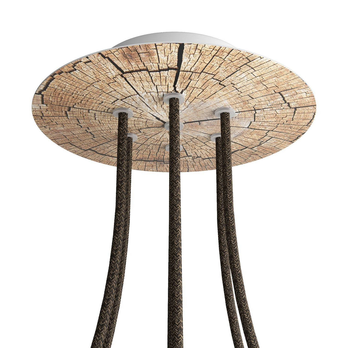Kruhový stropní baldachýn Rose-One System - průměr 200 mm, kovový materiál