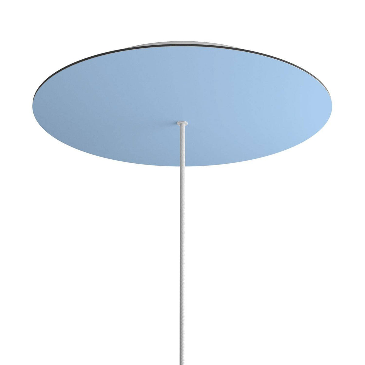 Kruhový stropní baldachýn Rose-One System - průměr 400 mm, kovový materiál