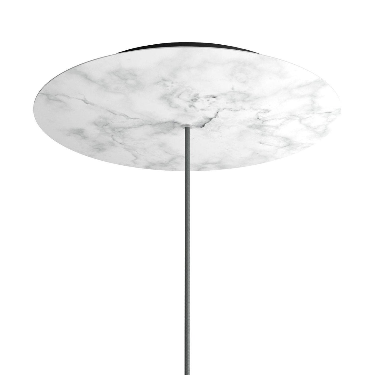 Kruhový stropní baldachýn Rose-One System - průměr 400 mm, kovový materiál