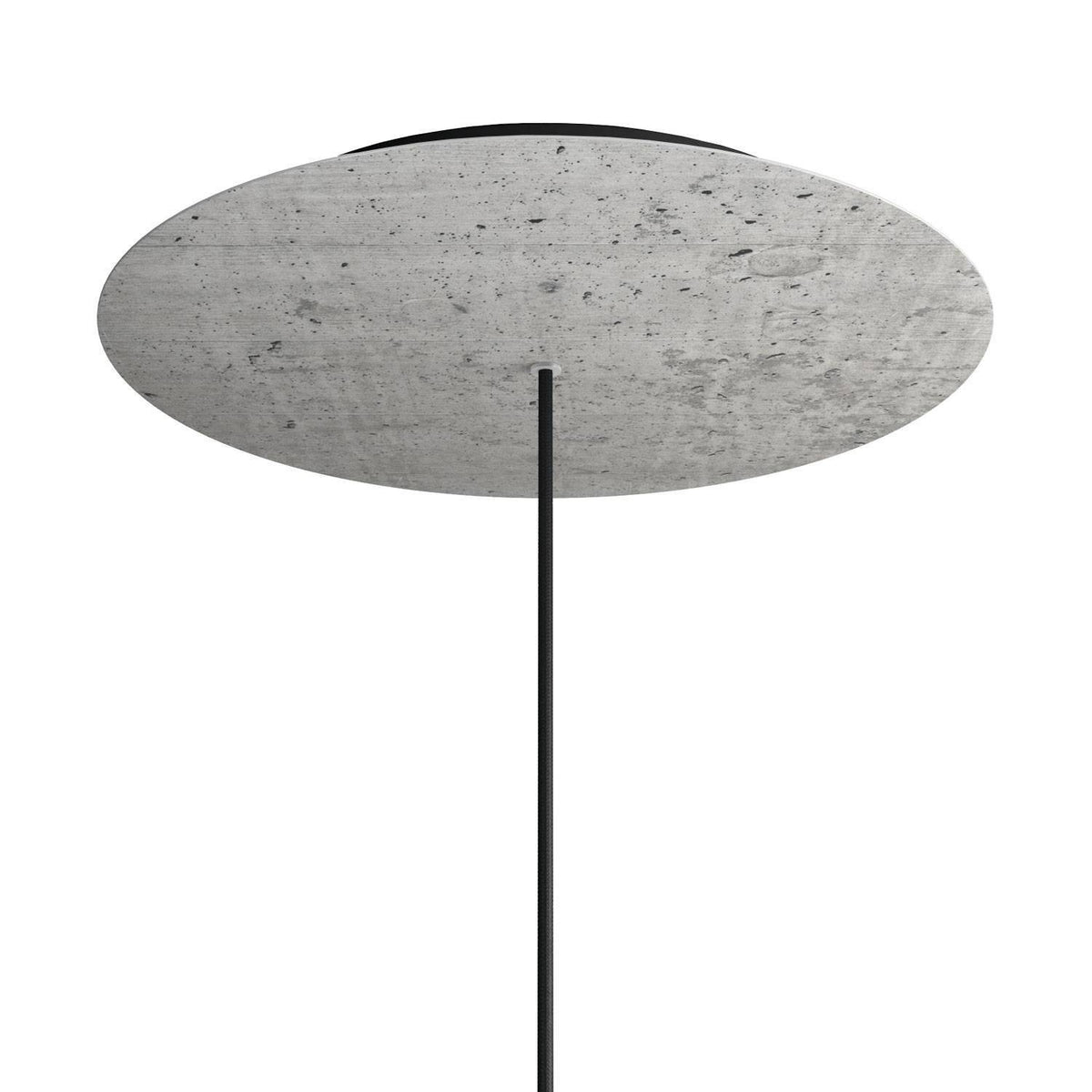 Kruhový stropní baldachýn Rose-One System - průměr 400 mm, kovový materiál