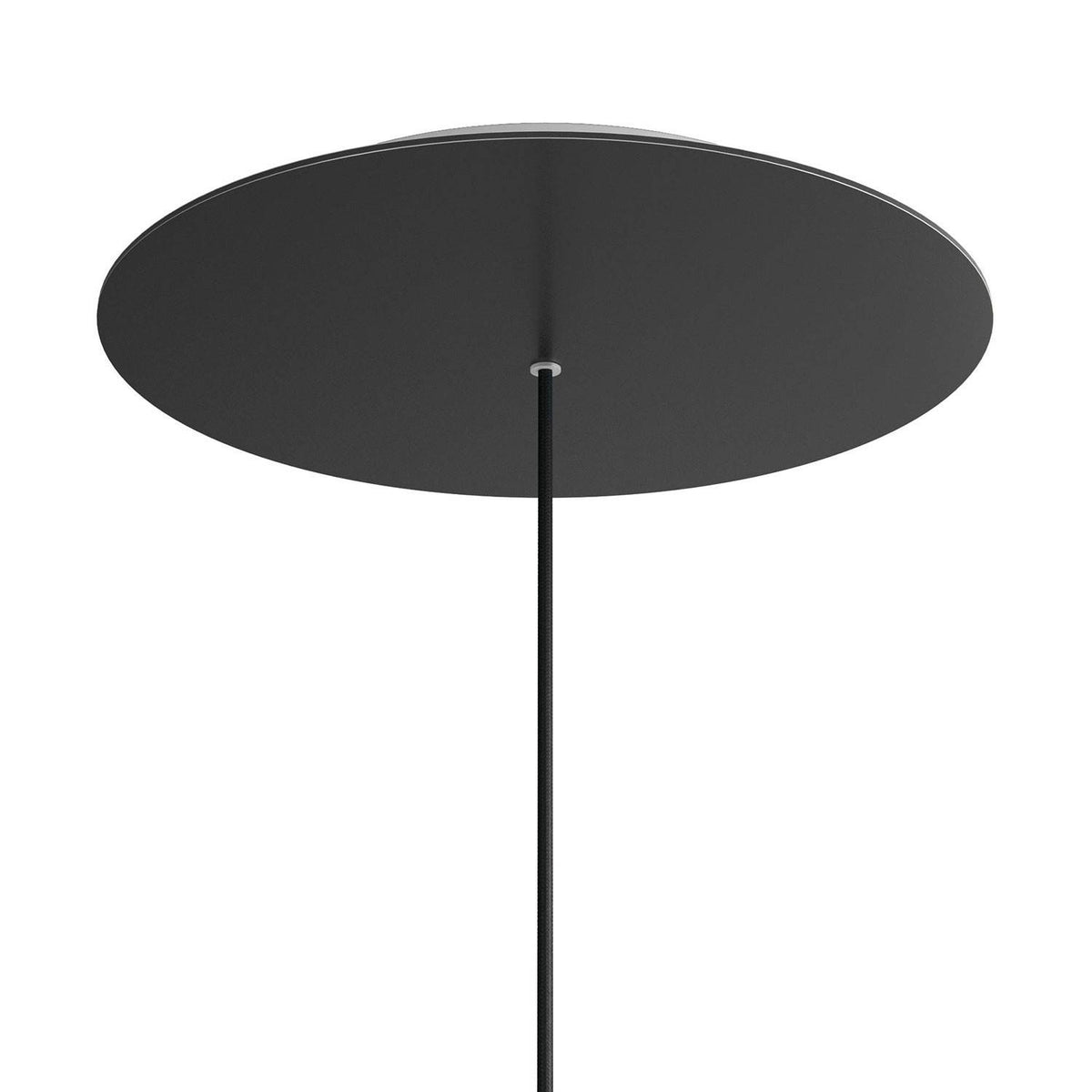 Kruhový stropní baldachýn Rose-One System - průměr 400 mm, kovový materiál