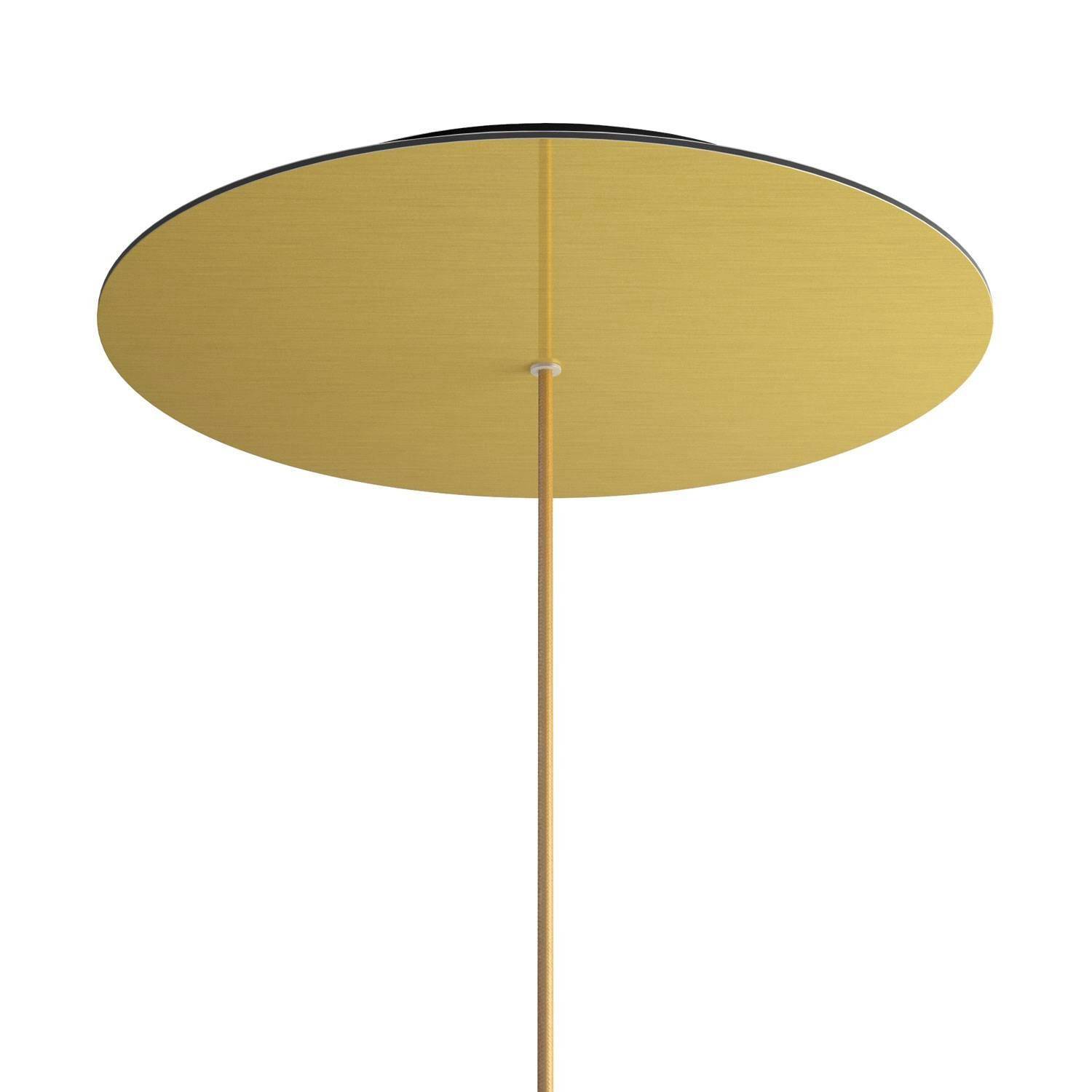 Kruhový stropní baldachýn Rose-One System - průměr 400 mm, kovový materiál