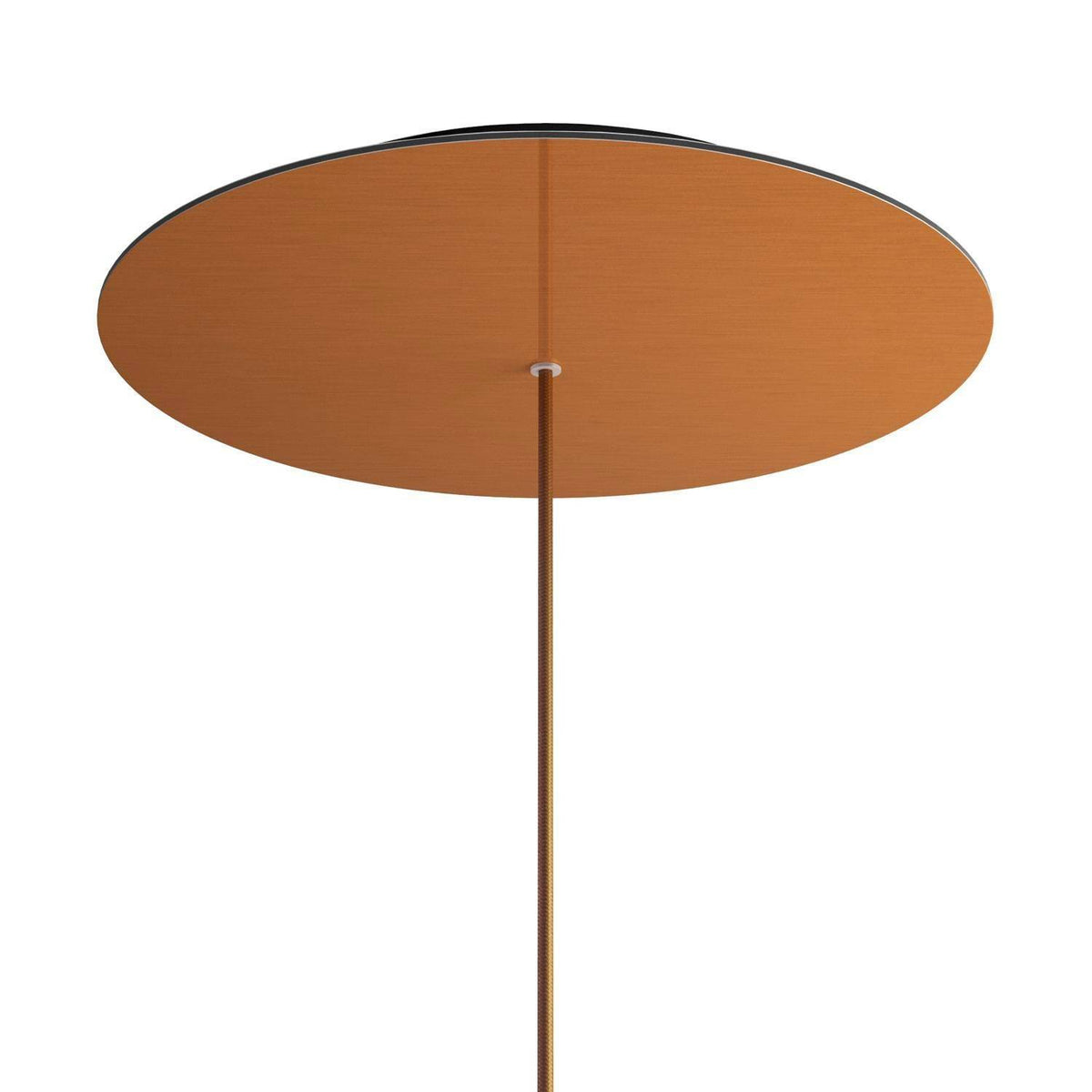 Kruhový stropní baldachýn Rose-One System - průměr 400 mm, kovový materiál