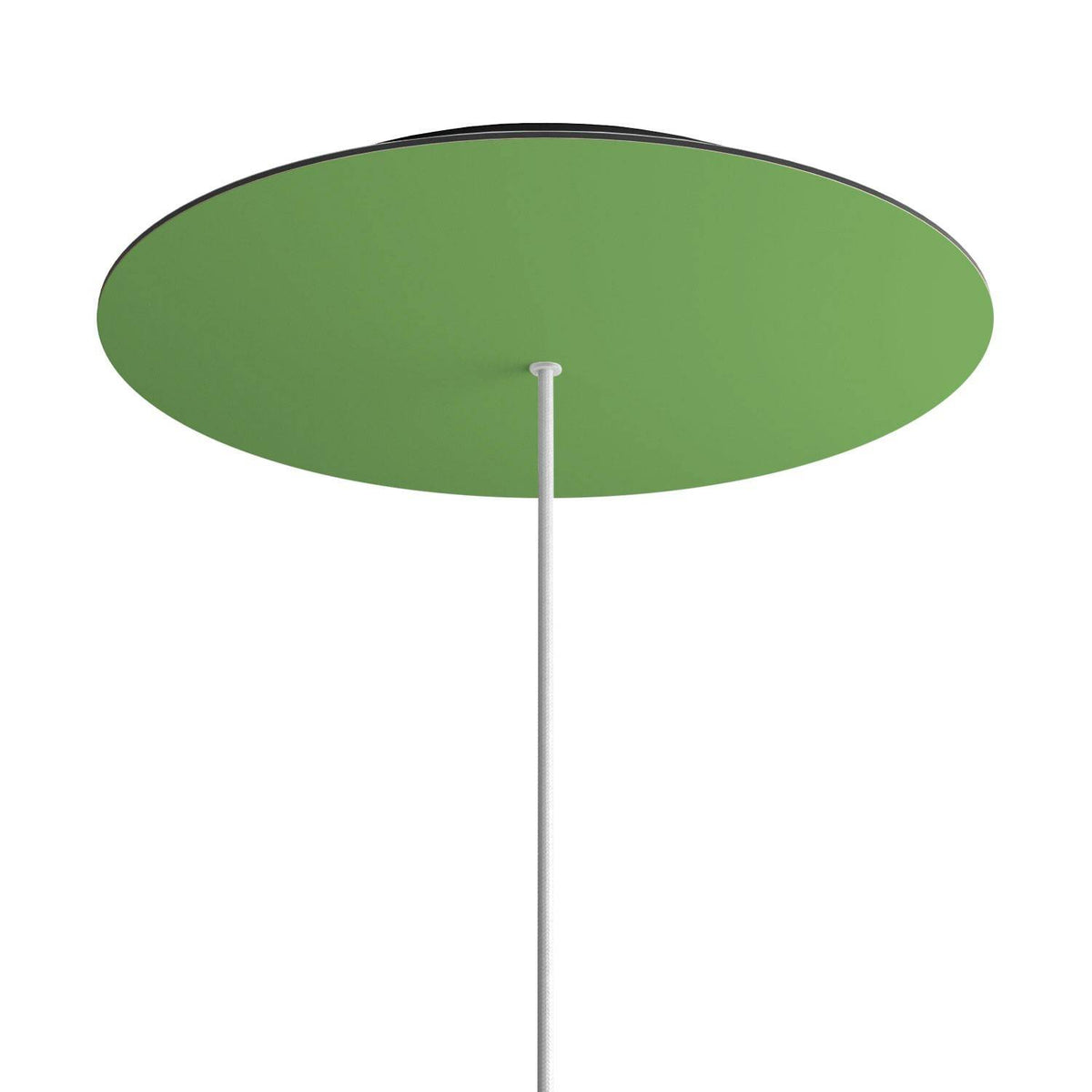 Kruhový stropní baldachýn Rose-One System - průměr 400 mm, kovový materiál