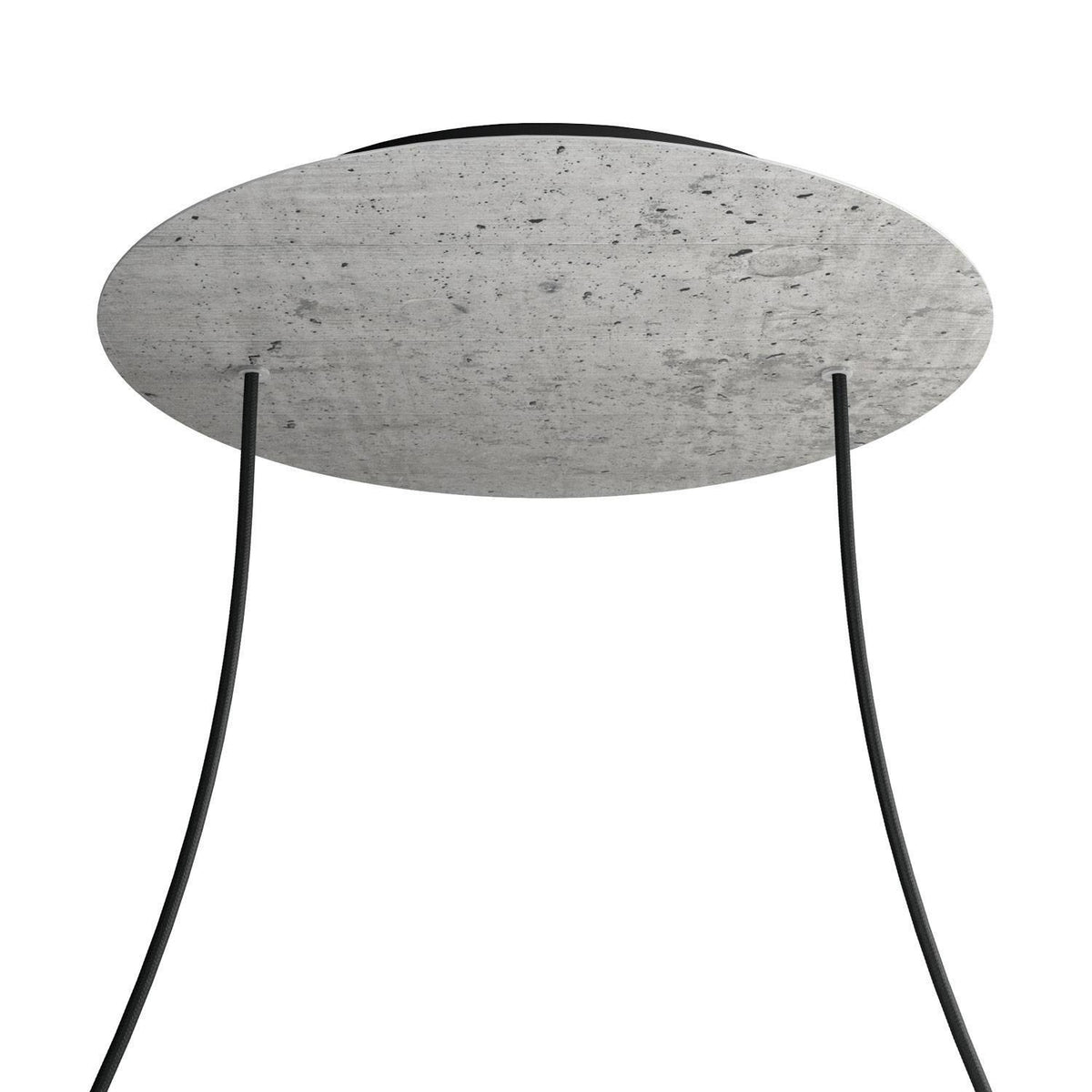 Kruhový stropní baldachýn Rose-One System - průměr 400 mm, kovový materiál
