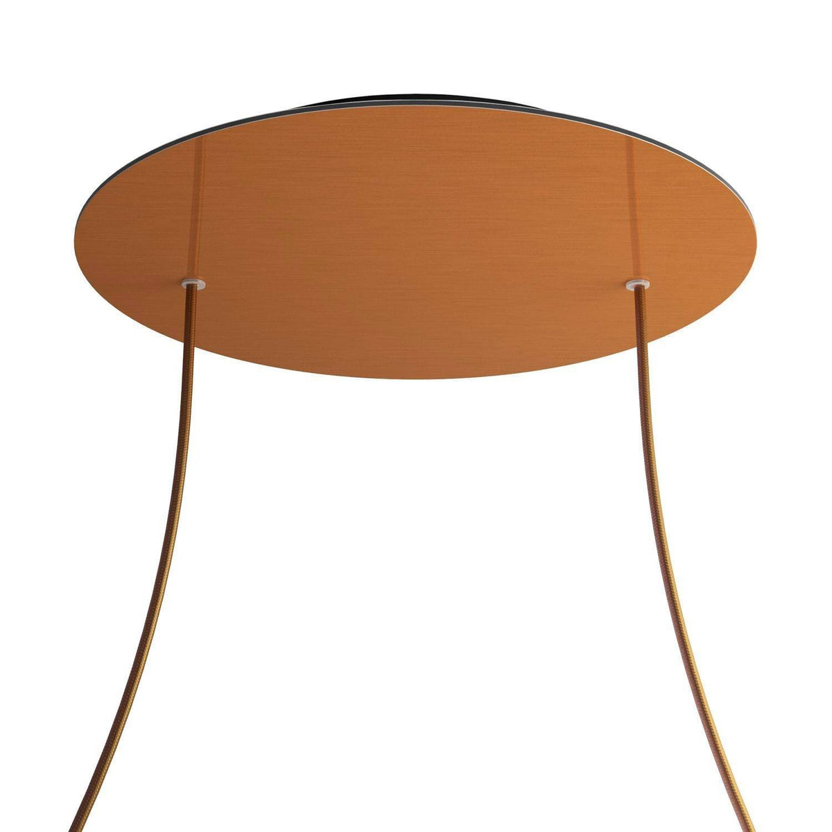 Kruhový stropní baldachýn Rose-One System - průměr 400 mm, kovový materiál