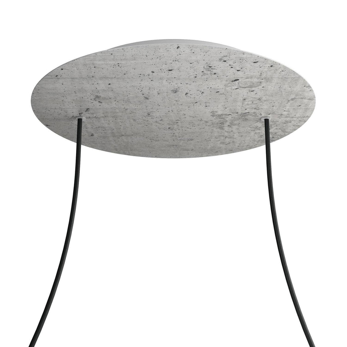 Kruhový stropní baldachýn Rose-One System - průměr 400 mm, kovový materiál