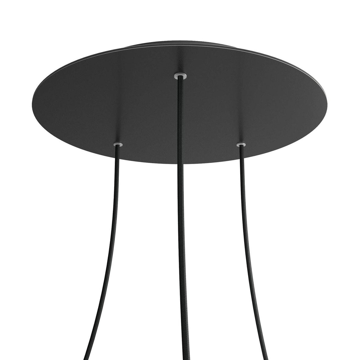 Kruhový stropní baldachýn Rose-One System - průměr 400 mm, kovový materiál