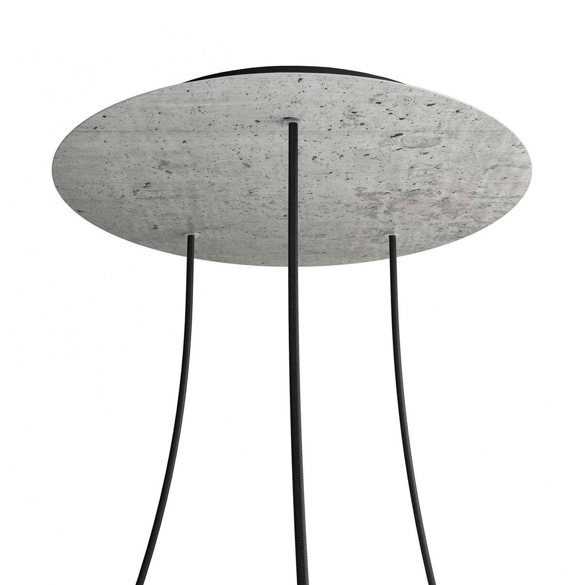 Kruhový stropní baldachýn Rose-One System - průměr 400 mm, kovový materiál