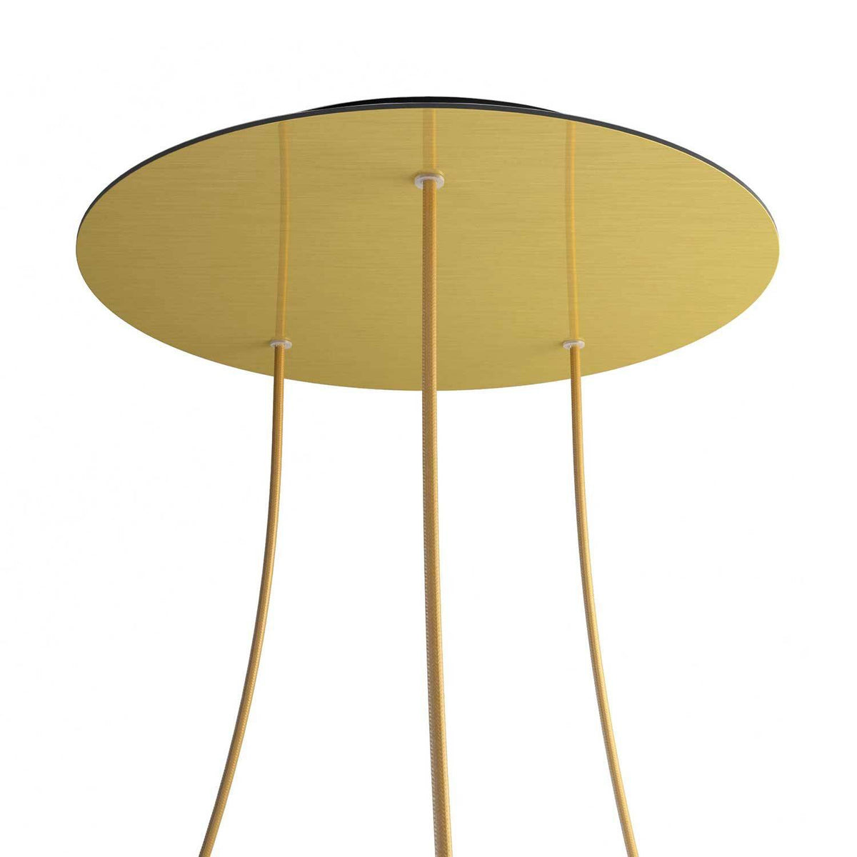 Kruhový stropní baldachýn Rose-One System - průměr 400 mm, kovový materiál