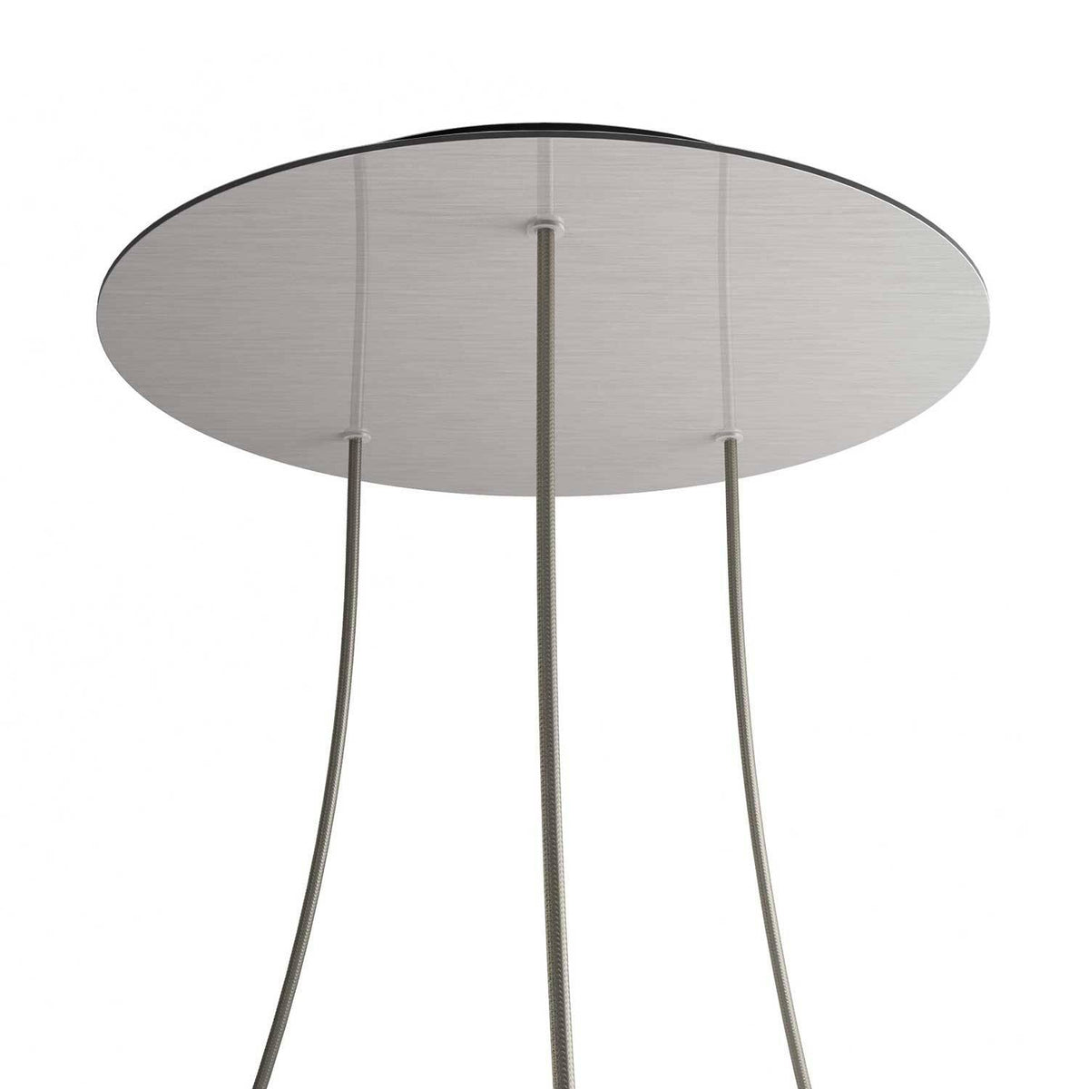 Kruhový stropní baldachýn Rose-One System - průměr 400 mm, kovový materiál