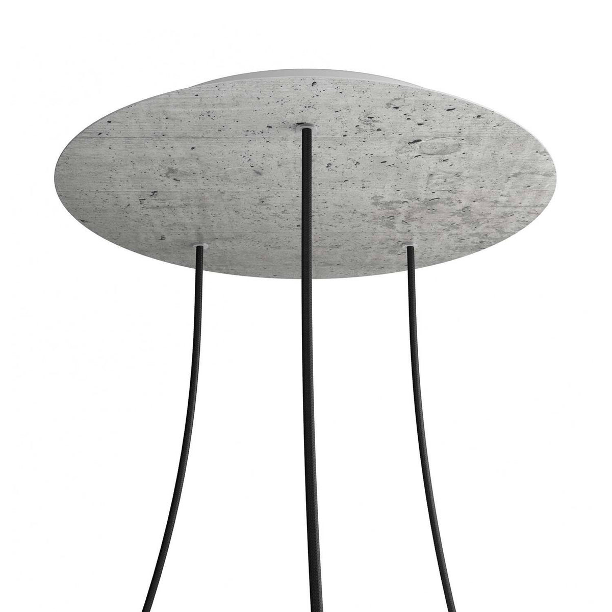 Kruhový stropní baldachýn Rose-One System - průměr 400 mm, kovový materiál