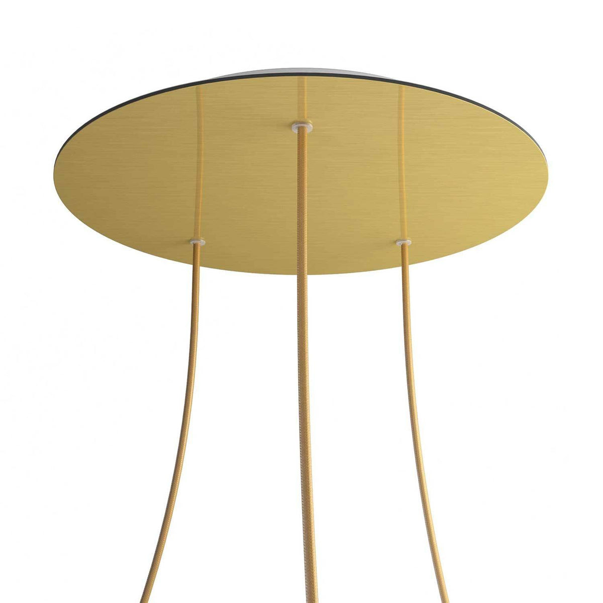 Kruhový stropní baldachýn Rose-One System - průměr 400 mm, kovový materiál