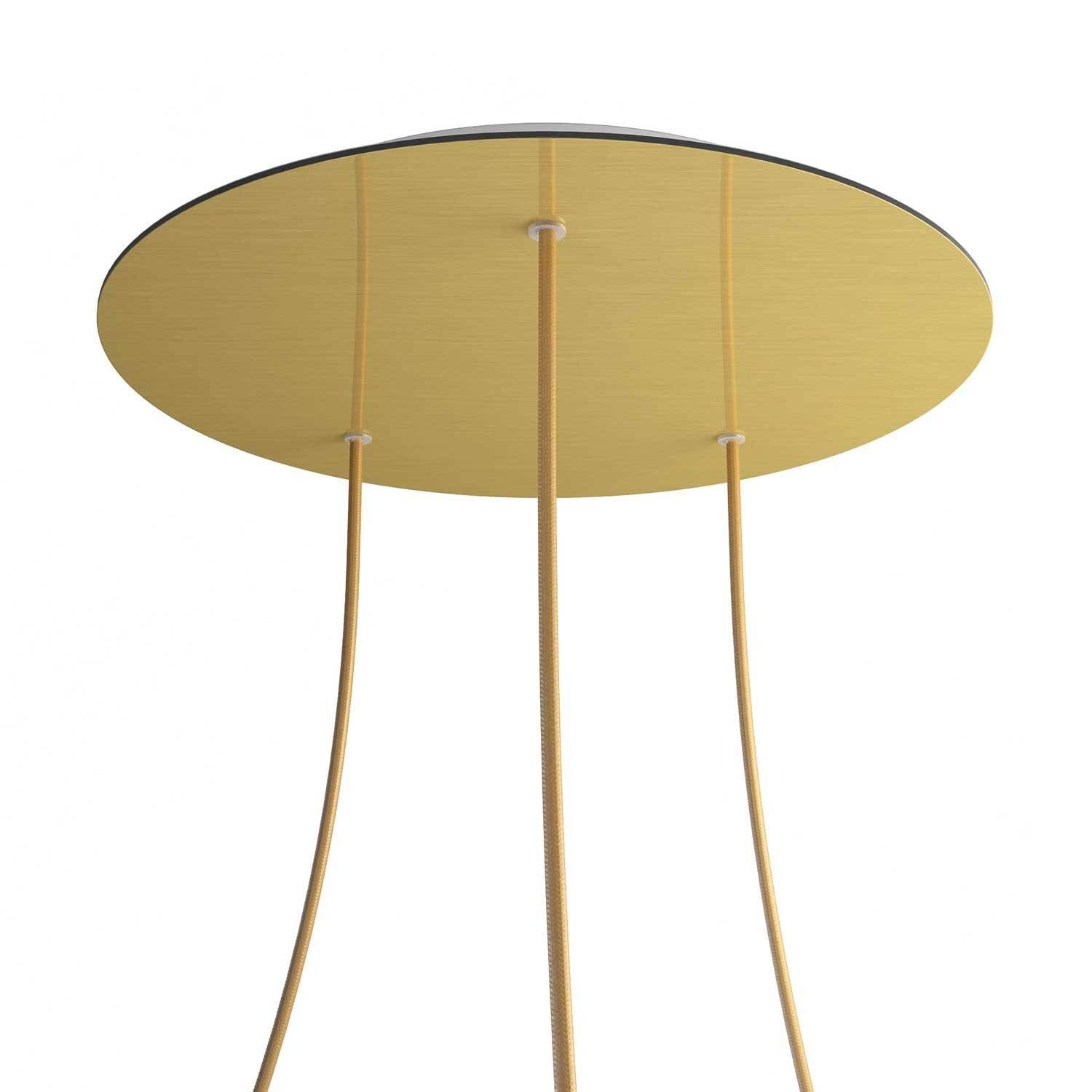 Kruhový stropní baldachýn Rose-One System - průměr 400 mm, kovový materiál